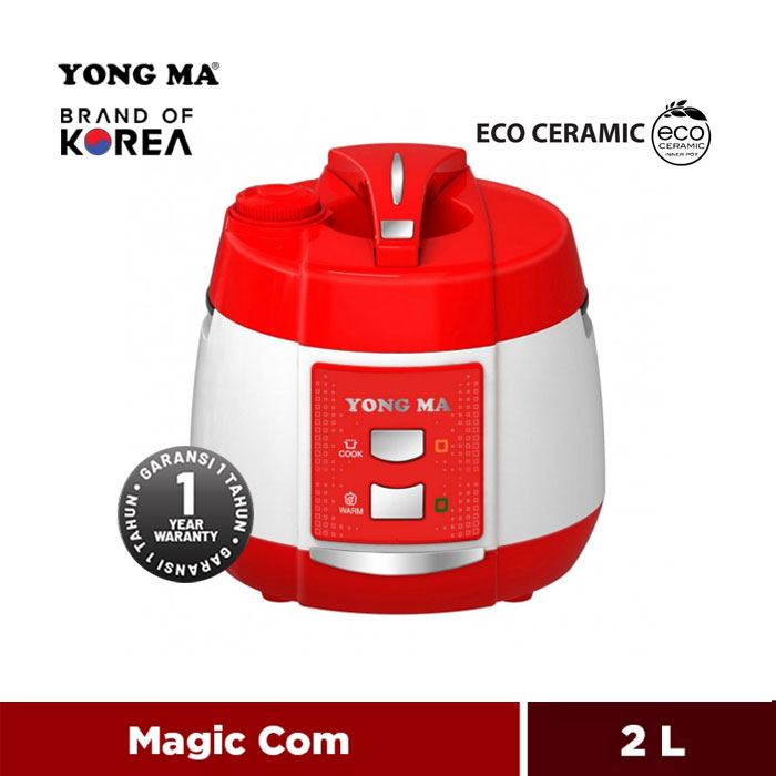 Yong Ma MagicCom Rice Cooker 2L - SMC4043 | SMC-4043 Merah